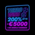 200% hasta 5000 € + 10% de devolución semanal – TurboWins